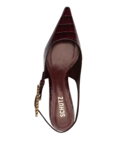 Schutz Slingback Kitten Heels